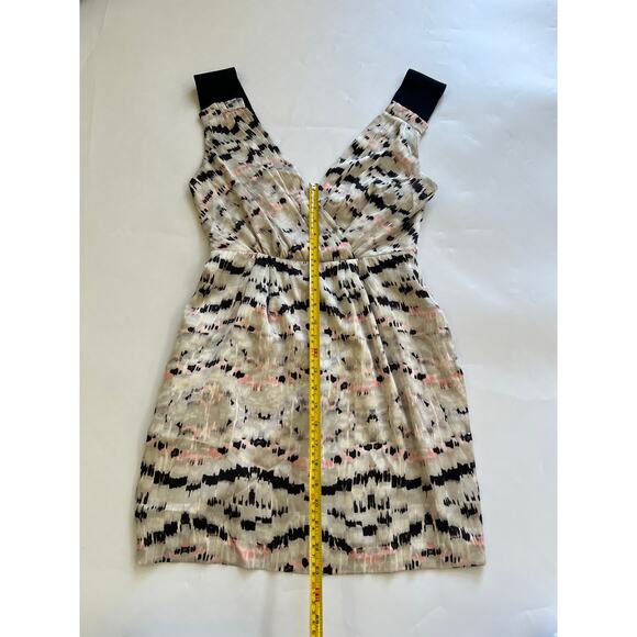 BCBGeneration Multicolor Mini Dress Size 4 Boho Y2K HOCO Event Cocktail - Picture 4 of 16